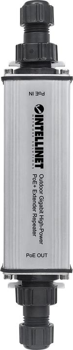 Produktbild Intellinet PoE+ Extender Repeater, IEEE 802.3af/at/ab/u, RJ-45 102. (Extender)