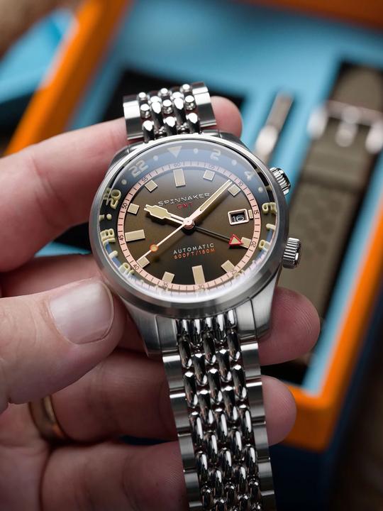 Actual product image Spinnaker SP-5121-22 Bradner GMT (Analogue wristwatch)