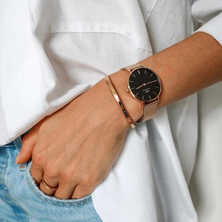 Immagine prodotto Daniel Wellington Classic Petite Evergold Black (36 mm) (Orologio da polso analogico, 36 mm)