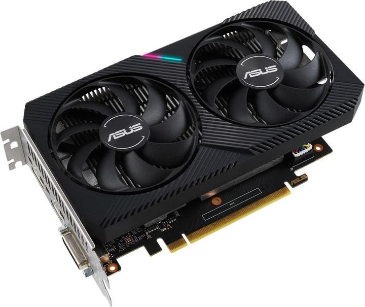 Actual product image ASUS Dual GTX1650-O4GD6 Mini,DVI,HDMI,DP,Active (4 GB)