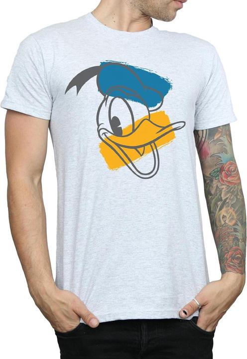 Actual product image Disney Mens Donald Duck Head T-Shirt (M)