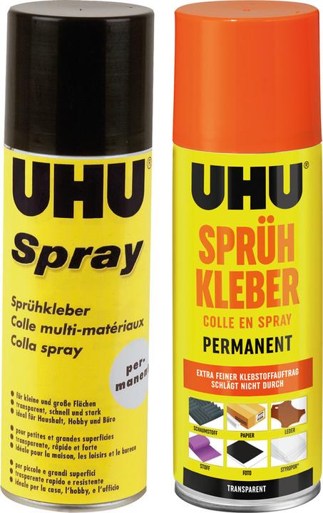 Image du produit UHU Adhésif en spray (201 g, 200 ml)