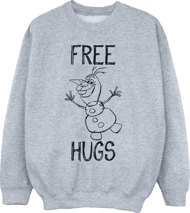 Immagine prodotto Disney Frozen Olaf Free Hugs Felpa Ragazzi (140, 146)