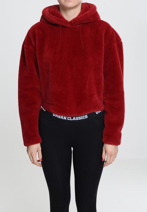 Actual product image Urban Classics Ladies Oversize Short Teddy Hoody (XS)