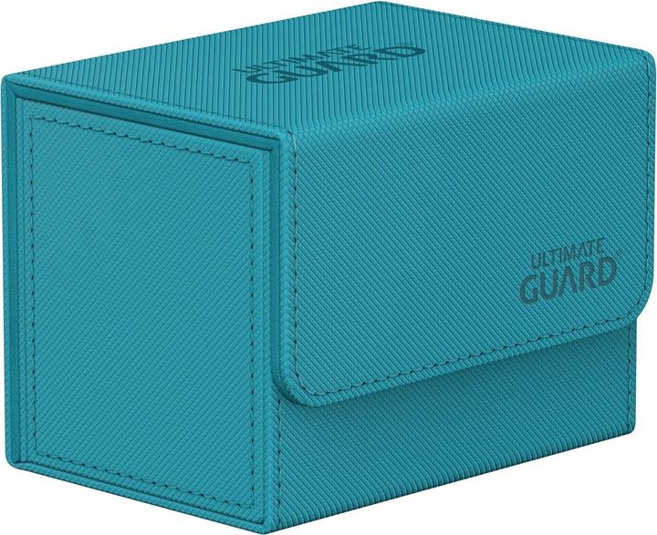 Image du produit Ultimate Guard Boîte à cartes XenoSkin Sidewinder Monocolor 80+ bleu pétrole