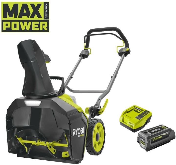 Actual product image Ryobi Cordless snow blower (45 cm)
