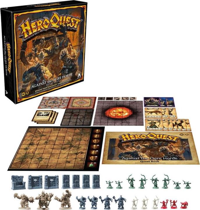 Actual product image Hasbro HeroQuest board game expansion Against the Orge Horde adventure pack *English version* (English)