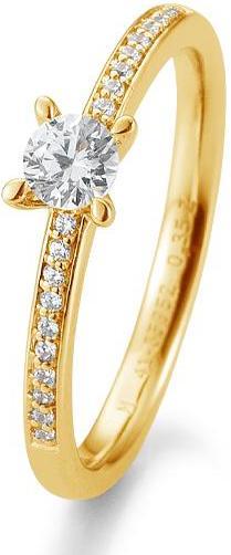 Actual product image Breuning RING - 4er Krappe (48, 750/18 K Gold)