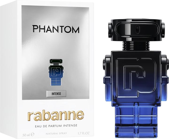 Actual product image Paco Rabanne Phantom Intense Eau de Parfum 50ml (Eau de parfum, 50 ml)