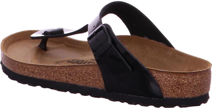 Actual product image Birkenstock Gizeh Birko-Flor Patent Normal (38)