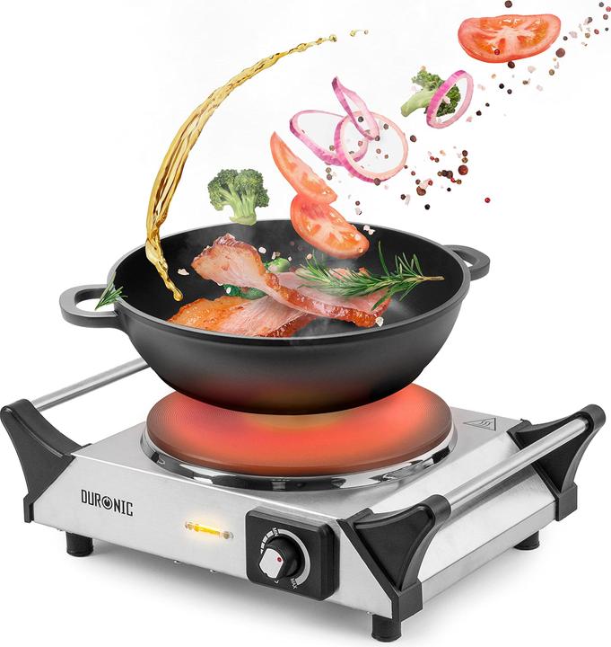 Immagine prodotto Duronic piastra elettrica singola HP1 SS