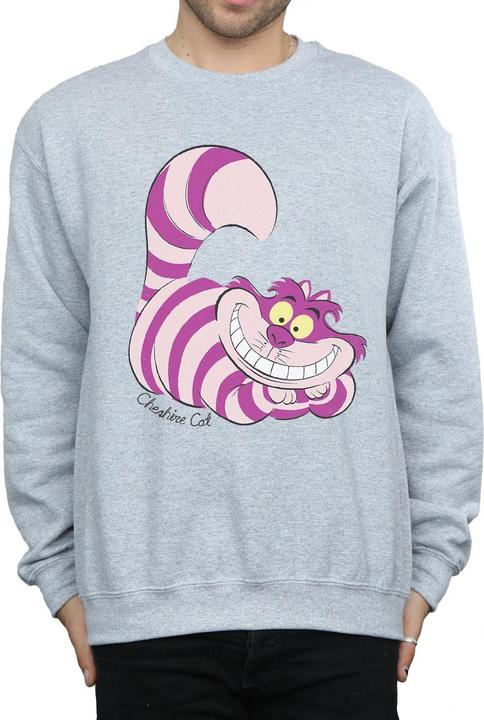 Actual product image Disney Mens Alice In Wonderland Cheshire Cat Sweatshirt (XL)