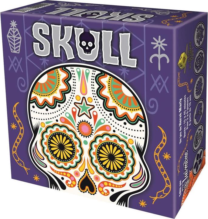 Actual product image Asmodée Skull Silver (French)