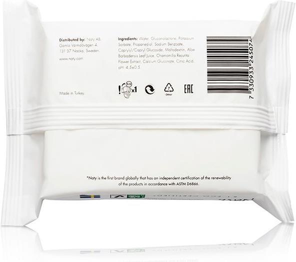 Produktbild Naty Toilettentücher (42 Stück)