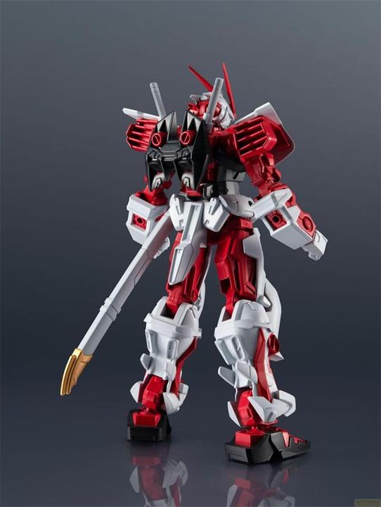 Actual product image Bandai Mobile Suit Gundam Seed Gundam Universe Action Figure MBF-P02 Gundam Astray Red Frame 15 cm