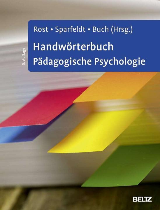 Produktbild Handwörterbuch Pädagogische Psychologie (Deutsch, Detlef H. Rost, Susanne R. Buch, Jörn R. Sparfeldt, 2018)