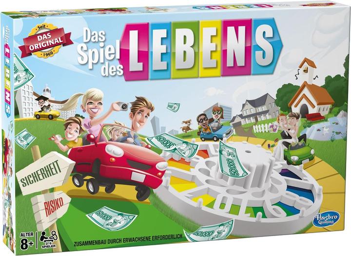 Hasbro Il gioco della vita (Tedesco)