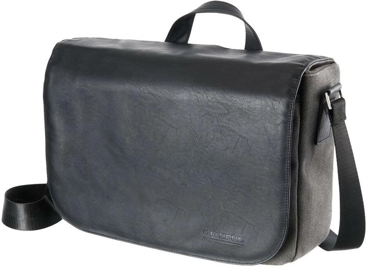Image du produit Olympus Messenger Bag Noir Toile (Sac à bandoulière pour appareil photo, 10.61 l)