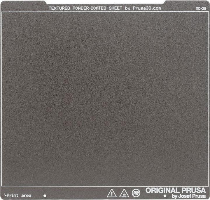 Immagine prodotto Prusa Lamiera d'acciaio testurizzata verniciata a polvere per MK3 e MK4 (Piastra)