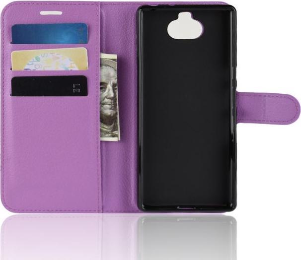 Productafbeelding MU Classic Litchi Leren Boekomslag Serie (Sony Xperia 10 Plus)