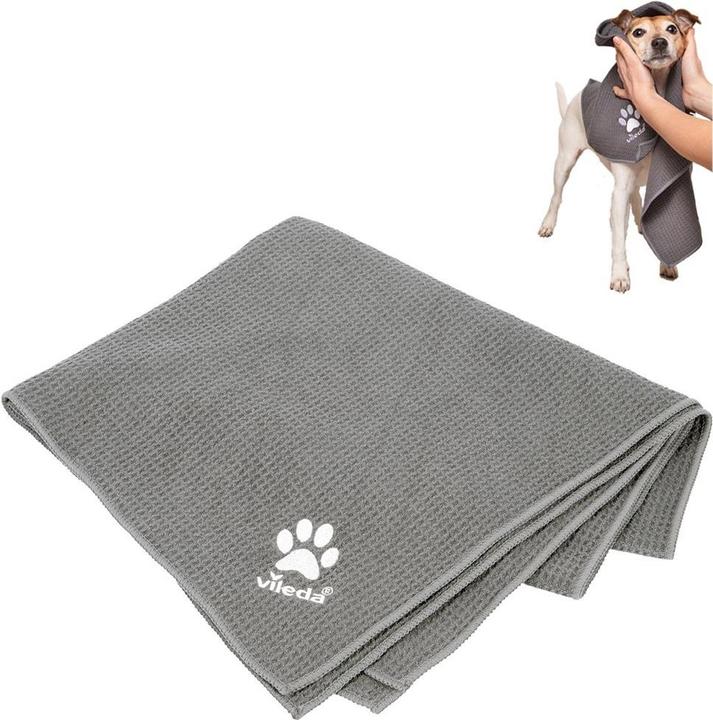 Produktbild Vileda Pet Pro Microfaser-Handtuch M (grau, Gr??e M, 45 x 70cm) (45 x 70 cm)