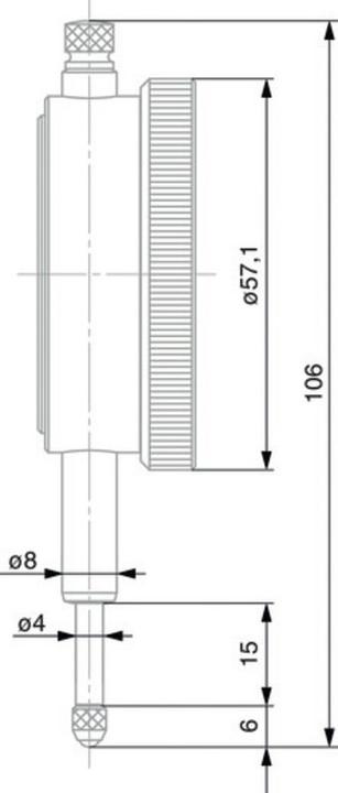 Image du produit Tesa Comparateur 10 mm / 01419048 (1 cm)