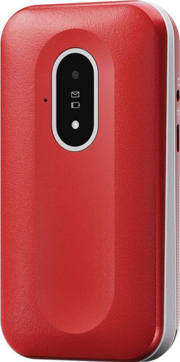 Produktbild Doro Leva L20, Clamshell, Single SIM, 7,11 cm (2,8"), 2 MP, 1150 mAh, Rot, Weiss (2.80", 2 Mpx, 4G)