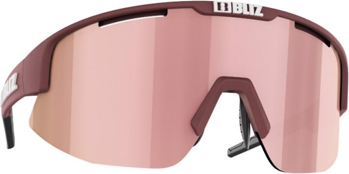 Actual product image Bliz Matrix Small (Matt Burgundy, Brown w Rose Multi)