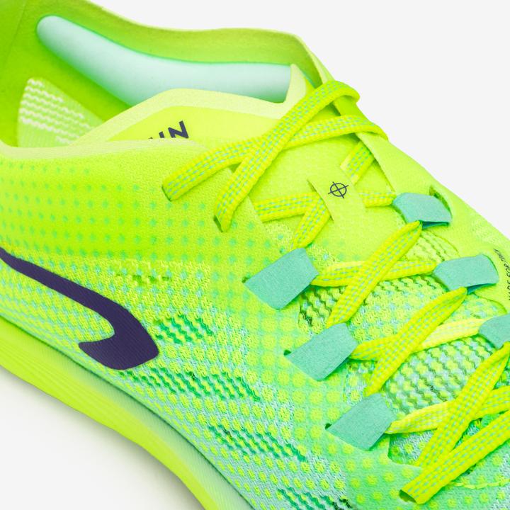 Immagine prodotto Kiprun Scarpe da corsa per atletica leggera per lunghe distanze - AT Long verde/giallo (43)