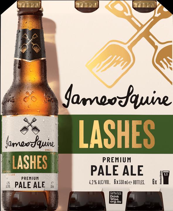 Actual product image James Squire One Fifty Lashes (6 x 33 cl)