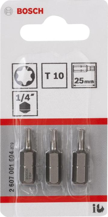 Actual product image Bosch Professional Zubehör Torx bit T 10 Accessories extr (T 10)