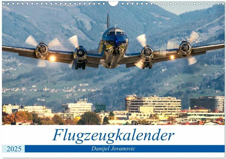 Produktbild :Flugzeugkalender (Wandkalender (A3, Deutsch)