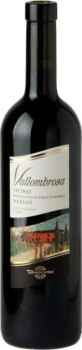 Immagine prodotto Tamborini Vallombrosa Rosso Merlot Ticino DOC (6 x 75 cl, 2021)