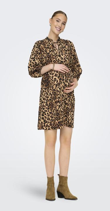 Actual product image Only Maternity Regular fit V-neckline Elasticated cuffs Balloon sleeves Short dress Dress dress (L)
