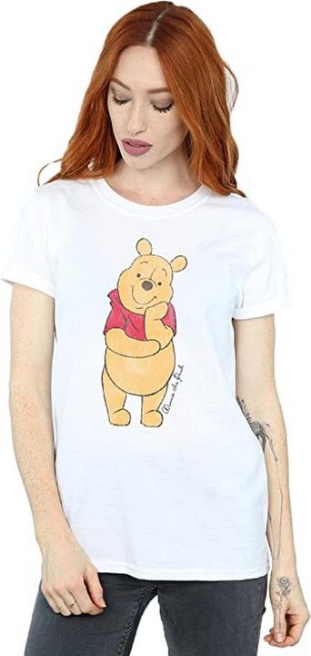 Immagine prodotto Winnie the Pooh T-shirt Boyfriend en coton pour femmes/femmes (S)