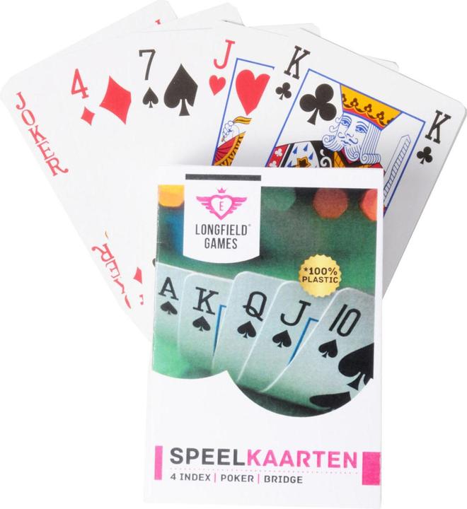 Longfield Games Spielkarten Longfield laminiert (Deutsch)