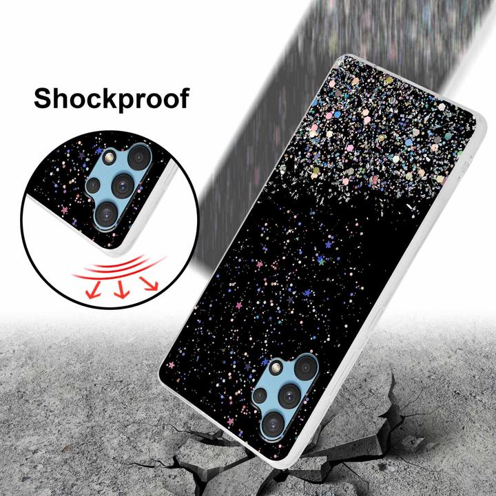 Immagine prodotto Cadorabo Cover in TPU con brillantini per Samsung Galaxy A32 4G (Samsung Galaxy A32)
