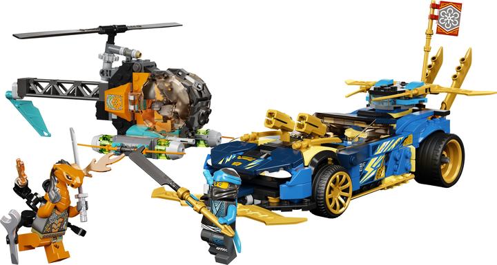 Produktbild LEGO Jays und Nyas Rennwagen EVO (71776, LEGO Ninjago)