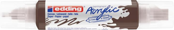 Produktbild Edding Acrylmarker 5400 Double Liner (Schokobraun, 10 mm, 1 x)
