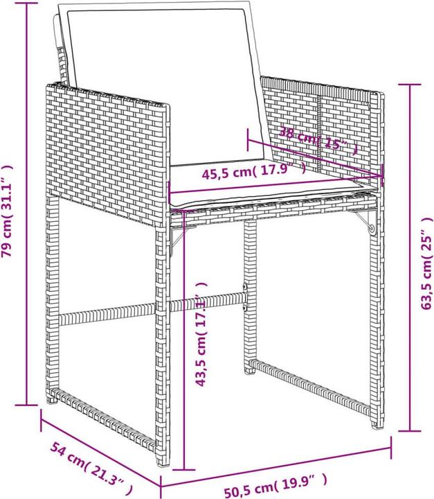 Produktbild VidaXL Teemu (106 cm)