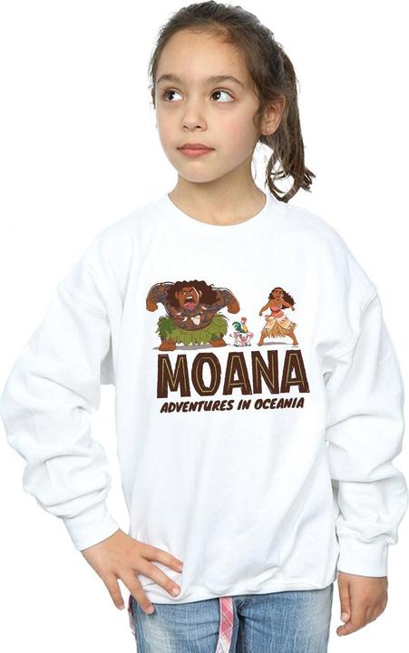 Image du produit Disney - Sweat MOANA ADVENTURES IN OCEANIA - Fille (140, 146)