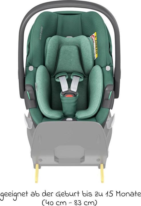 Actual product image Maxi-Cosi Babyschalen 3in1 Babyschale & Reboarder-Set FamilyFix (Baby car seat, ECE R129/i-Size Standard)