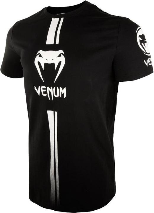 Produktbild Venum T-Shirt Logos - Noir/Blanc (L)