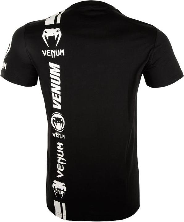 Produktbild Venum T-Shirt Logos - Noir/Blanc (L)