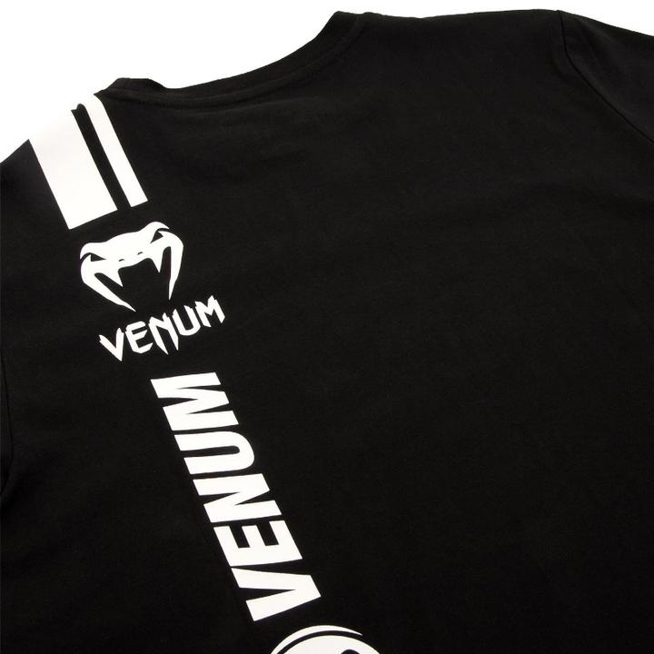 Produktbild Venum T-Shirt Logos - Noir/Blanc (L)
