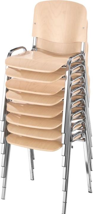 Actual product image Nowy Styl ISO Wood stacking chair