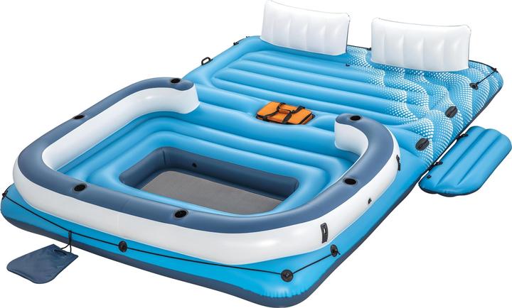 Actual product image Bestway Hydro Force Tropical Breeze 6-Person Inflatable Party Island 3.73 m