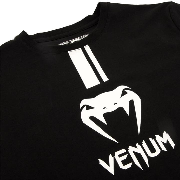 Produktbild Venum T-Shirt Logos - Noir/Blanc (L)