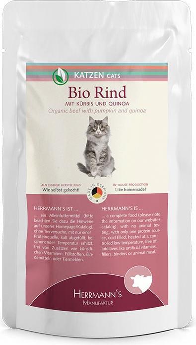 Immagine prodotto Herrmanns Selezione di manzo con zucca e quinoa (Adulto, Senior, 1 pz., 100 g)