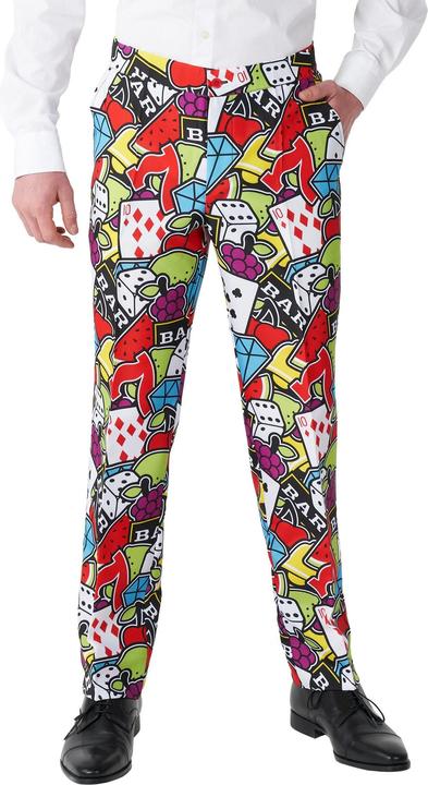 Actual product image OppoSuits Casino Icons party suit (S)